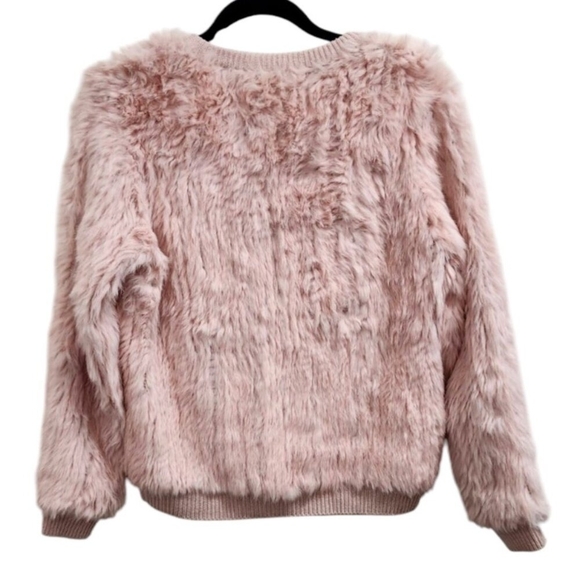 Opening Ceremony Pink Angora Rabbit Fur Crewneck Sweater Size M - Picture 7 of 15